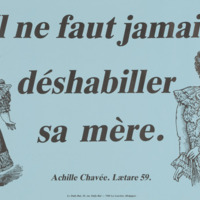 Cinq aphorismes illustrés d&#039;Achille Chavée