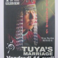 Affiche pour Tuya's Marriage à la Salle Baudoin IV à partir du 11 avril