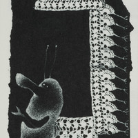 Chenille, dessin original publié dans La Culotte de André Balthazar et Roland Breucker