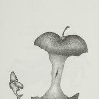 Eve, dessin original publié dans Le Rien de André Balthazar et Roland Breucker