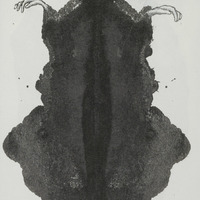 La tache de Rorhschach, dessin original publié dans Le Suçon de André Balthazar et Roland Breucker