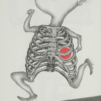 Point de côté, dessin original publié dans Le Point de André Balthazar et Roland Breucker