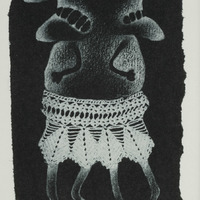 Siamois, dessin original publié dans La Culotte d'André Balthazar et Roland Breucker