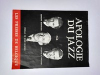 Affiche de promotion pour la publication <em>Apologie du Jazz</em> éditée par Les presse de Belgique