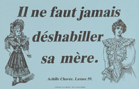 Cinq aphorismes illustrés d'Achille Chavée