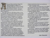 Affiche pour l'exposition Julos Beaucarne : texte