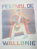 Affiche pour le Festival de Wallonie