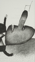 <em>L'équilibriste</em>, dessin original publié dans<em> La Chaise</em> de André Balthazar et Roland Breucker