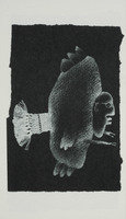 <em>Poisson</em>, dessin original publié dans <em>La Culotte </em>de André Balthazar et Roland Breucker