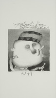 <em>Portrait d'un trompetiste n° 11</em>, dessin original publié dans <em>La Trompette</em> de André Balthazar et Roland Breucker